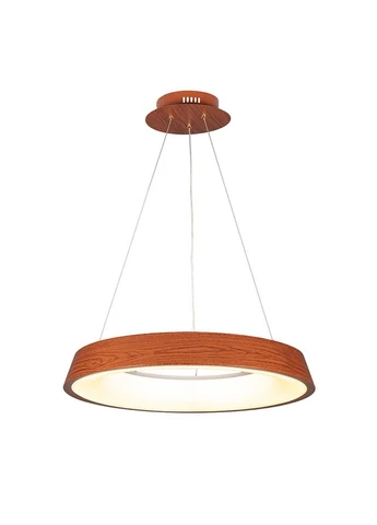Люстра подвесная светодиодная, LED кольцо 781P4028 (500) LWD цвет темное дерево Levistella (391118475)