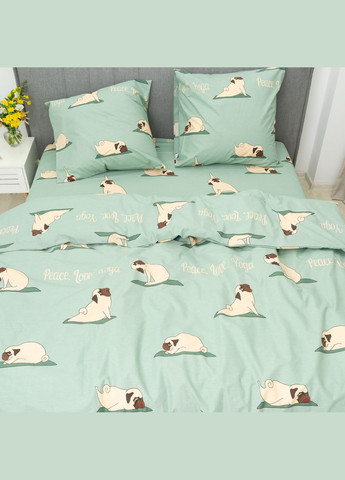 Комплект постільної білизни Підлітковий Ранфорс 24274 Viluta (365289464)