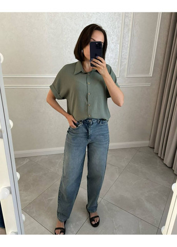 Легка сорочка з американського крепу вільного крою Vione (367077527)