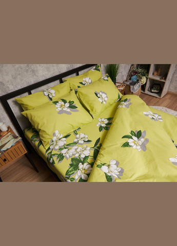 Комплект постельного белья Бязь Gold Люкс «» семейный 143х210х2 наволочки 4х50х70 (MS-820005523) Moon&Star Wisteria (296909754)