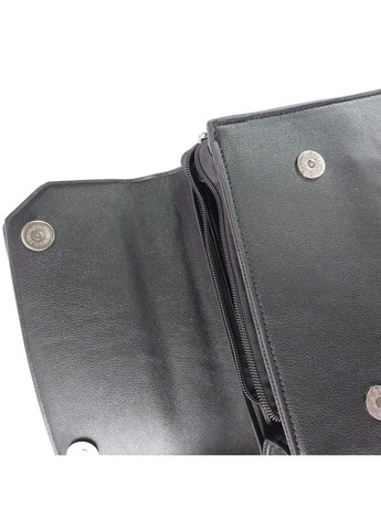 Сумка жіноча клатч з короткою ручкою та довгим ремінцем каркасна мала чорна Karlos Marconi (339079330)