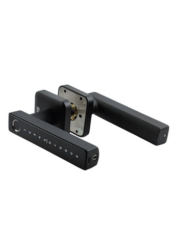 Розумний біометричний замок для дверей Hand 2 чорний PES (347324685)