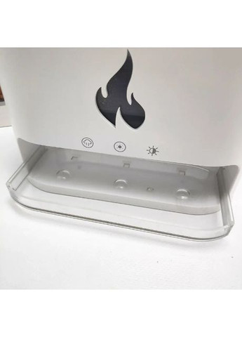 Увлажнитель воздуха белая солевая лампа 3в1 ночник led лампа аромадифузор для дома с эффектом пламени No Brand (365271274)