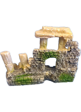 Декорация для аквариума Римские Руины ZD-8302 10х5х8 см Chico'S (282645441)