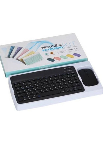 Клавиатура с мышкой Keyboard set AND 5370 для планшета телефона Bluetooth iPad iPhone Android Type-C No Brand (366734735)