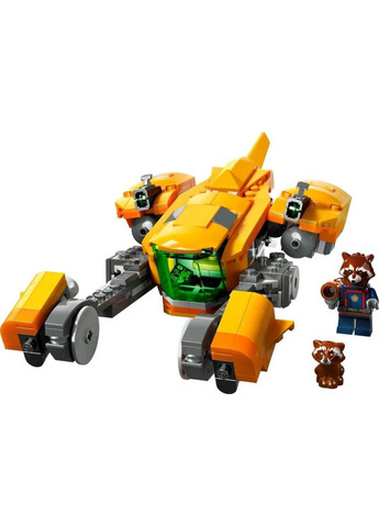Конструктор Marvel Super Heroes Звездолет малыша Ракеты 191 деталь (76254) Lego (281425794)