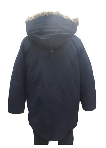 Комбінована зимня чоловіча тепла куртка - парка зі штучного хутра, розмір l Michael Kors slim fit