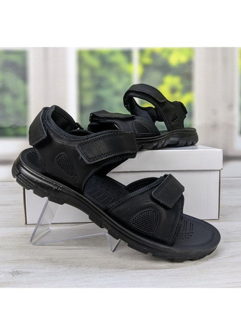 Повседневные сандалии босоножки мужские эко-кожа Fashion на липучке