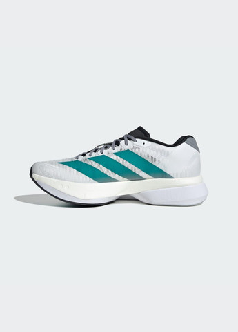 Белые летние кроссовки adizero boston 13 adidas