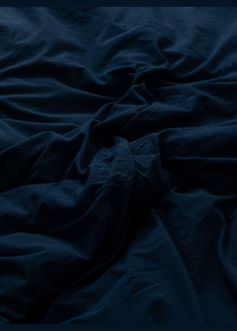 Комплект білизни із вареної бавовни Navy євро-максі, Простирадло з резинкою 200х200 Leglo (300370691)