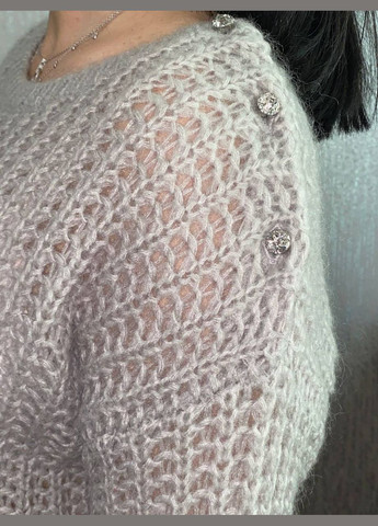 Сірий демісезонний светр Wool & Cashmere