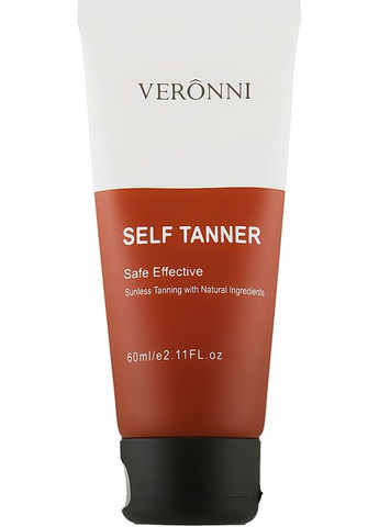 Крем-автозагар для тела "Лифтинг и увлажнение" Tinted Self-Tanning 60ml (864408-28830) Veronni (368667752)