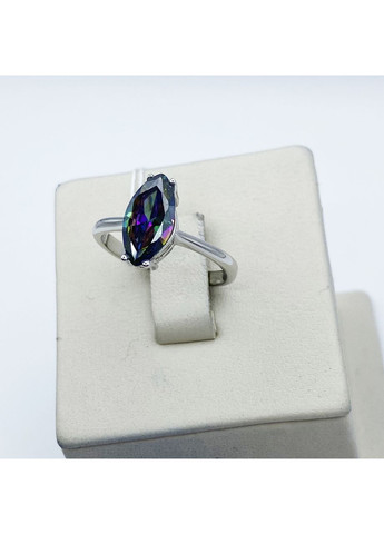 Кольцо серебряное с мистик топазом 17 2,67 г No Brand (370142497)