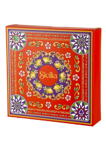 Тарелка 4 шт фарфоровая 19см Sicilia No Brand (325608806)