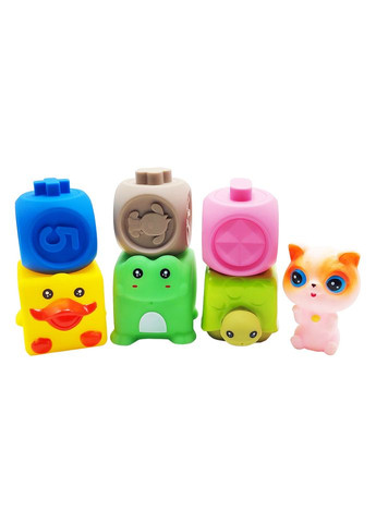 Игрушка для купания SCA97-2C животные и фигуры 7шт Bambi (322667631)