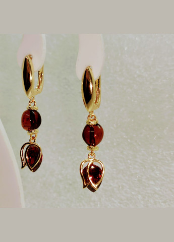 Сережки 3154 з натурального бурштину MINOV (315780007)