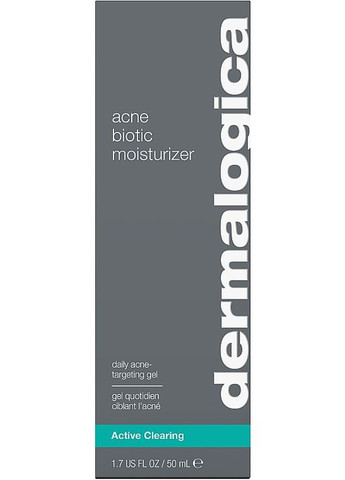 Пробіотичний гель від висипів для боротьби з акне Active Clearing Daily Acne-Targeting Gel 50ml (1538126-43228033) Dermalogica (368603586)