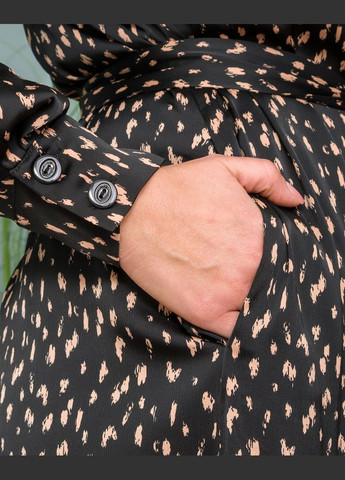 Черное платье 14543-7 Alenka Plus