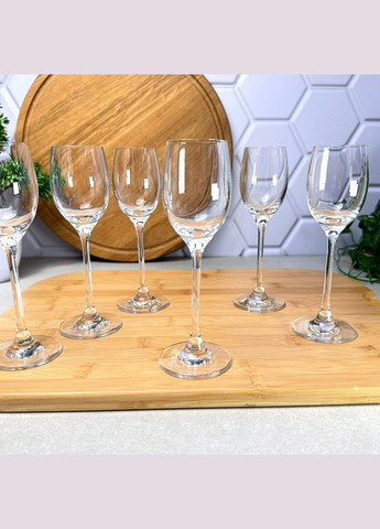 Набір чарок на високій ніжці 65 мл 6 шт C&S Spirits Chef & Sommelier (313102990)