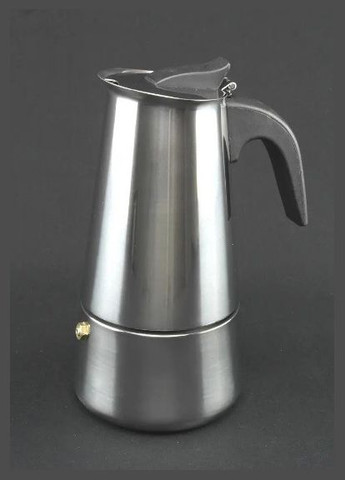 Гейзерная кофеварка A-Plus 2089 бытовая на 9 чашек 450 мл турка нержавеющая сталь No Brand (317041337)