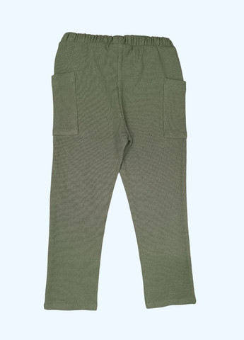 Хаки повседневный, праздничный демисезонные брюки прямые C&A