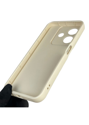 Чехол силиконовый Soft Touch с 3D принтом для A3 молочный (Полная защита камеры) Oppo (370671469)