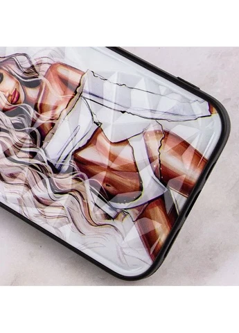 TPU+PC чехол Prisma Ladies для Apple iPhone 13 Pro 6.1" Белый No Brand (402062699)