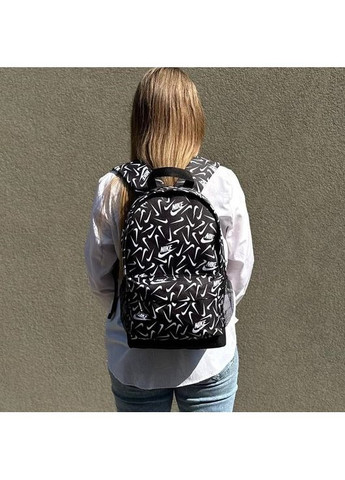 Спортивный ченый рюкзак с вентиляцией и мягкими лямками No Brand (365592458)