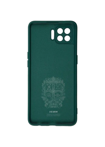 Чехол ICON Case для OPPO Reno 4 Lite/A93 Camera cover Pine Green (ARM58514) ArmorStandart (323098460)
