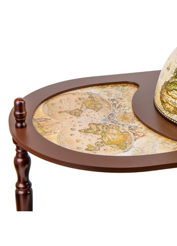 Глобус бар из дерева "Роза ветров" 70х45х87 см 10504-023 Lefard (346533530)