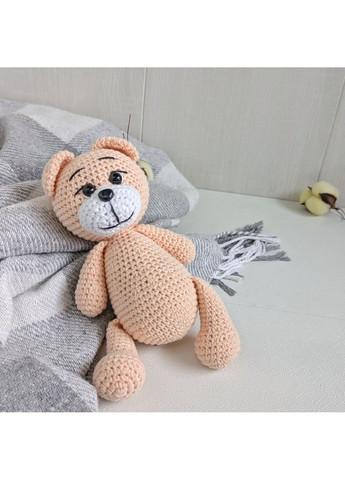 Набор для вязания мишки (светло-персиковый, 17 см) Hand Made (365250646)