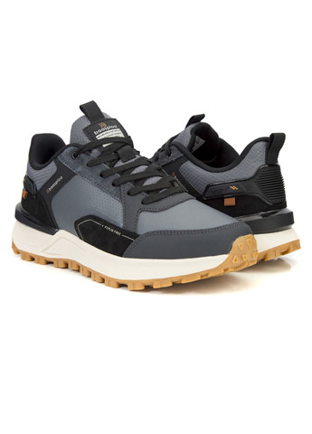 Серые демисезонные кроссовки мужские Baasploa