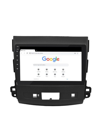 Штатна магнітола для Mitsubishi Outlander II Рестайлінг 2009-2013 екран 9" 2/32Gb/ Wi-Fi Optima GP 20 шт. Lesko (336204576)