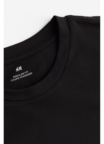 Чорна футболка H&M