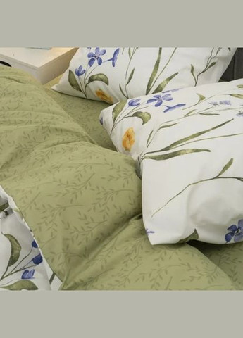 Комплект постільної білизни двоспальний ранфорс 24266 100% бавовна Viluta (334303229)