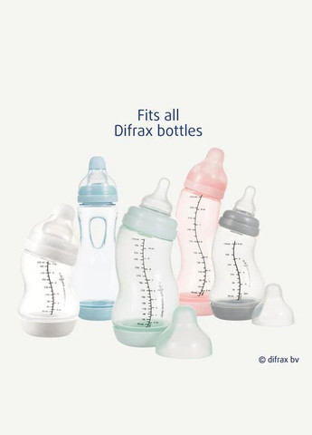 Силіконовий антиколіковий клапан до пляшечок для годування, 2 шт. () Difrax 666 (335973530)