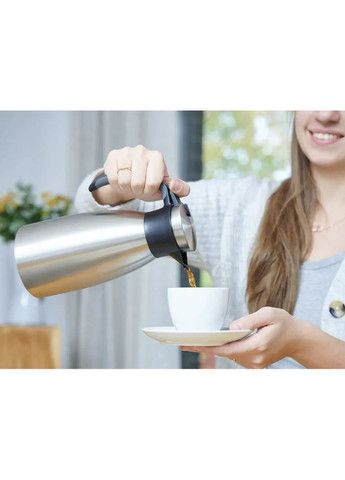 Термоглечик Soft Grip, 1.5л, нежавеющая сталь, пластик, черный Tefal (362214087)