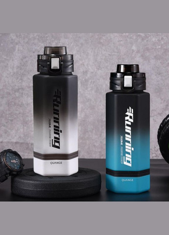 Бутылка для воды Quange Large Capacity Tritan Water Cup 760ml Black / White (6972229764770) Xiaomi (280877393)