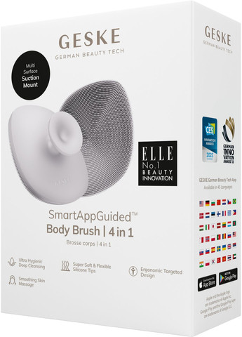 Щетка для тела Body Brush 4в1 starlight GESKE (341526294)