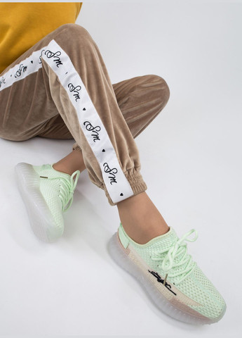Зелені кросівки жіночі Fashion