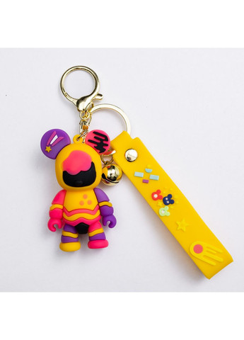 Дитячий брелок Bearbrick 4×6.5 (см) для ключів, на сумку і рюкзак (рандом) HP-55-28 Yiwu (370802151)