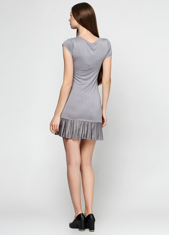 Серое повседневный платье серый B&K