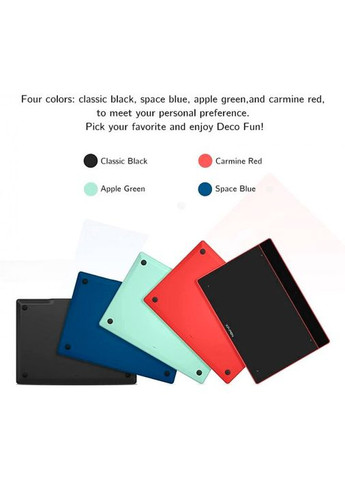Графический планшет XPPEN Deco Fun Black (Deco Fun XS_BK) XP-Pen (306940854)