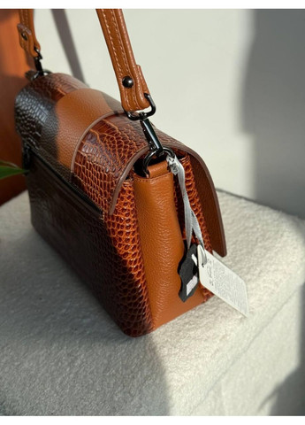 Сумка жіноча натуральна шкіра лак, стильна модель (2050) Desisan (370784585)