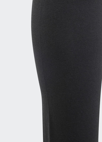 Черные демисезонные леггинсы essentials big logo adidas