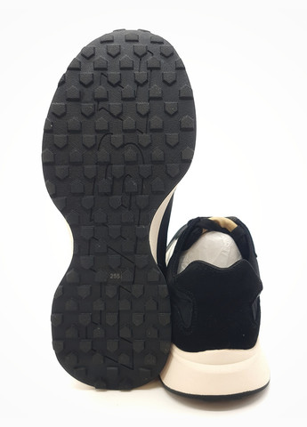 Черные всесезонные женские кроссовки черные замшевые ya-10-1 25,5 см (р) Yalasou
