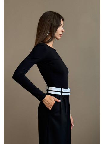 Боді відкрита спинка довгий рукав CHICLY (358498160)