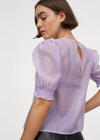 Фиолетовая блуза H&M