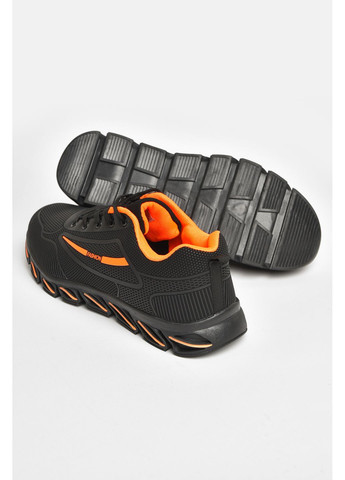 Черные демисезонные кроссовки мужские черного цвета Let's Shop