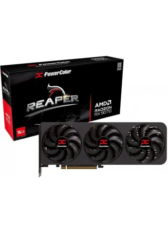 Відеокарта AMD Radeon RX 9070 16GB GDDR6 Reaper (RX9070 16G-A) PowerColor (330030545)